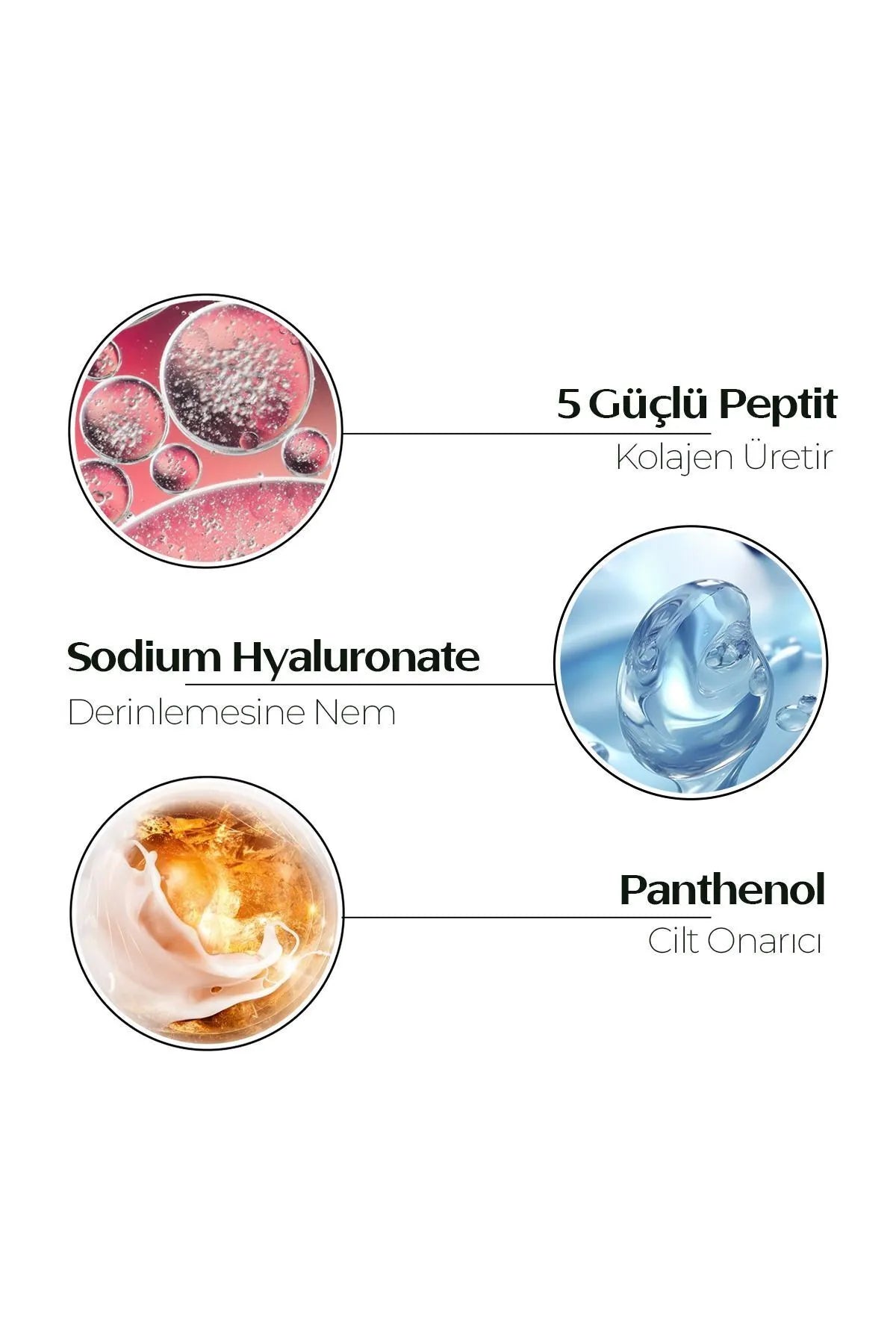 Bioplacenta, 5 Farklı Peptit, Yaşlanma Karşıtı Ve Cilt Yenileyici, Yenileyici Serum