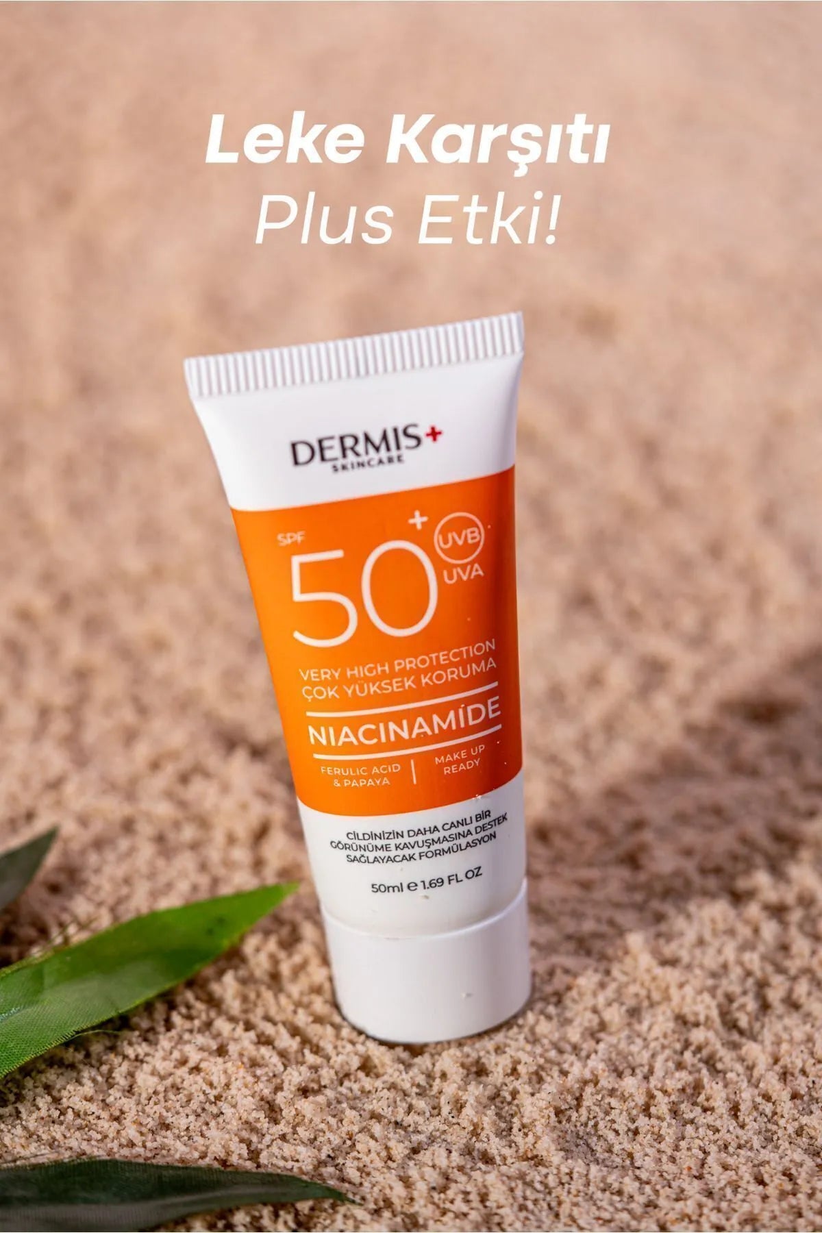 50spf Güneş Kremi-leke Karşıtı, Ton Eşitleyici Ve Makyaj Bazı Etkili-Niacinamide