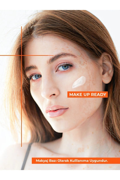 50spf Güneş Kremi-leke Karşıtı, Ton Eşitleyici Ve Makyaj Bazı Etkili-Niacinamide