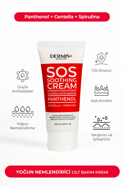 CicaPro SOS Krem - Centella ve Pantenol ile Hızlı Onarım